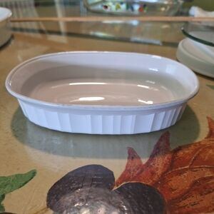 Corningware White Oval Baking Dish